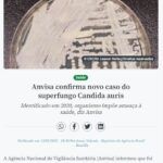 超真菌カンジダ・アウリスの感染者発見と報じる１２日付アジェンシア・ブラジルの記事の一部