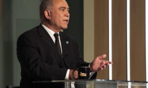 ケイロガ保健相(Erico Felipe/EBC)