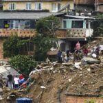 ペトロポリスで起きた土砂崩れの現場（Tania Rego/Agencia Brasil）