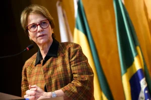 クリスチーナ農務相（Marcelo Camargo/ Agência Brasil）