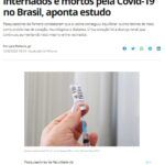 《ブラジル》接種効果で入院者に変化＝基礎疾患患者のリスク軽減＝腎臓疾患ではリスク残るも