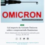 オミクロン下部の影響が軽減との調査結果を報じる９日付アジェンシア・ブラジルの記事の一部