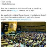 《ブラジル》国連ロシア非難決議に賛成＝ボルソナロ中立表明の中＝穏便制裁希望の声も