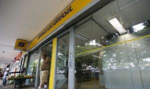 ブラジル銀行の支店（Marcelo Camargo/Agencia Brasil)