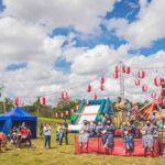 夏の文化祭りの様子（上江田マルセル提供）