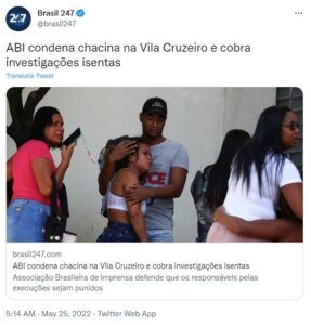 抗議を行う遺族たち（Twitter）