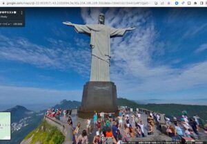 リオのコルコバードの丘にあるキリスト像