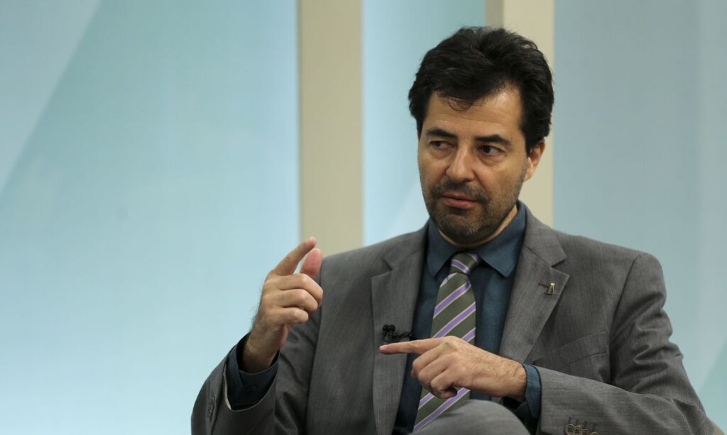 後任のサクシダ鉱動相（Marcello Casal Jr./Agencia Brasil)