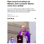 《ブラジル》法王が新たな枢機卿発表＝ブラジル人からも２人選出