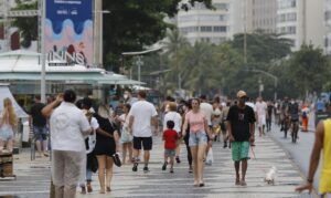 街頭を行き交う外国人旅行者も増えた（Fernando Frazao/Agencia Brasil）
