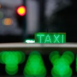 タクシーの表示（Fernando Frazao/Agencia Brasil）