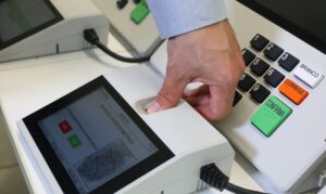 電子投票機（Abdias Pinheiro/SECOM/TSE）