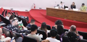選挙高裁を訪れたインフルエンサー達（Antonio Augusto/Secom/TSE）