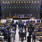 法案成立時の下院（Jefferson Rudy/Agencia Brasil）