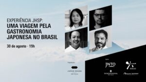 「Experiência JHSP: uma viagem pela gastronomia japonesa no Brasil」告知画像