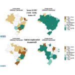 《ブラジル》コロナ禍発生以来で最低水準＝ＳＡＲＳの減少傾向続く＝１１歳以下の患者のみ増加