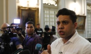 無実を主張するモンテイロ氏（Fernando Frazao/Agencia Brasil）