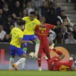 ブラジルが快勝した試合の様子（Foto: Lucas Figueiredo/CBF）