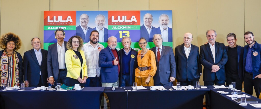 ルーラ氏と元大統領候補たち(Ricardo Stuckert)