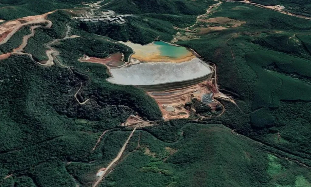 ＣＤＳⅡダム（Reprodução/Google Earth）