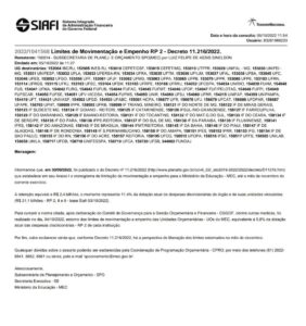 連邦政府による連邦大学への支出凍結の通達（Facebook）