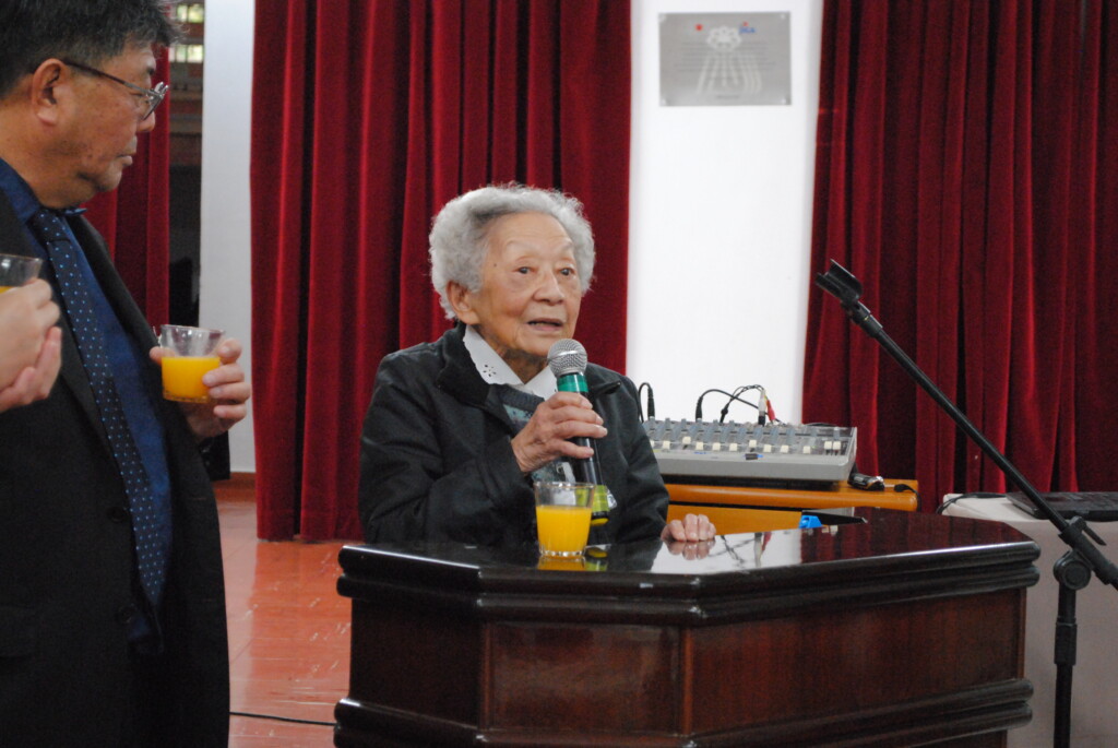 吉安園子さん（８月９日撮影）