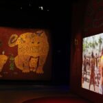 《サンパウロ市》先住民の言語や文化の展示＝ポルトガル語博物館で４月まで