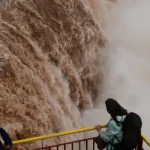 増水したイグアスの滝の水の様子(EDI EMERSON/CATARATAS DO IGUAÇU S.A.)