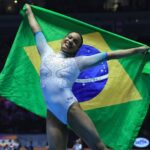 レベッカが世界選手権で金＝個人総合で南米勢初の快挙