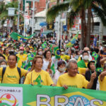 ブラジル勢のパレードの様子