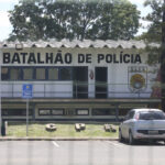 トレス容疑者が収監された軍警（Valter Campanato/Agencia Brasil）