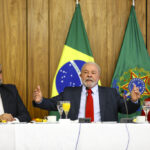 ジャーナリストとの朝食会でのルーラ大統領（Marcelo Camargo/Agência Brasil）