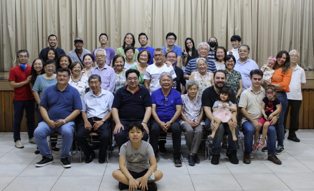 忘年会に参加した愛知県人会の皆さん