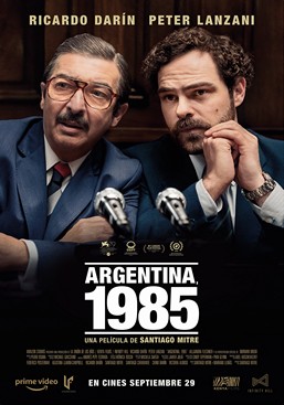 「アルゼンチン１９８５」のポスター（Amazon Prime）