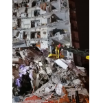 トルコ・シリア地震で崩壊したビル（Photo Bulgarian Civil Protection, 2023）