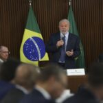 ２７日の会議で「話し合おう」と語るルーラ大統領（Jose Cruz/Agencia Brasil）