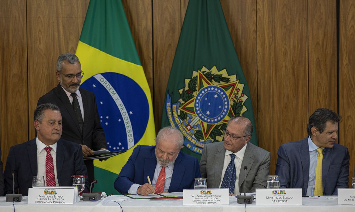 ５日のルーラ大統領（Joedson Alves/Agencia Brasil）