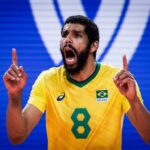 ２０２１年の対ポーランド戦でのワラセ（FIVB)