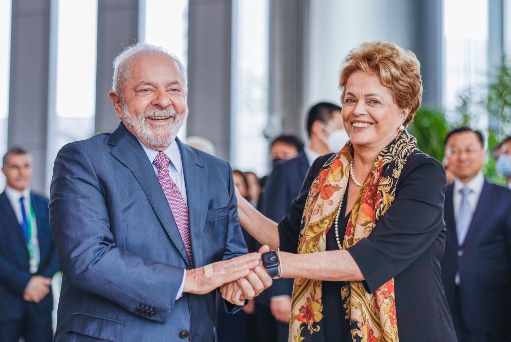 ルーラ氏とジウマ氏（Ricardo Stuckert/PR）