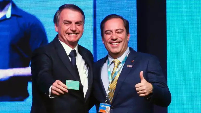 ボルソナロ氏とギマリャンエス氏（Foto: Antonio Cruz/Agência Brasil）