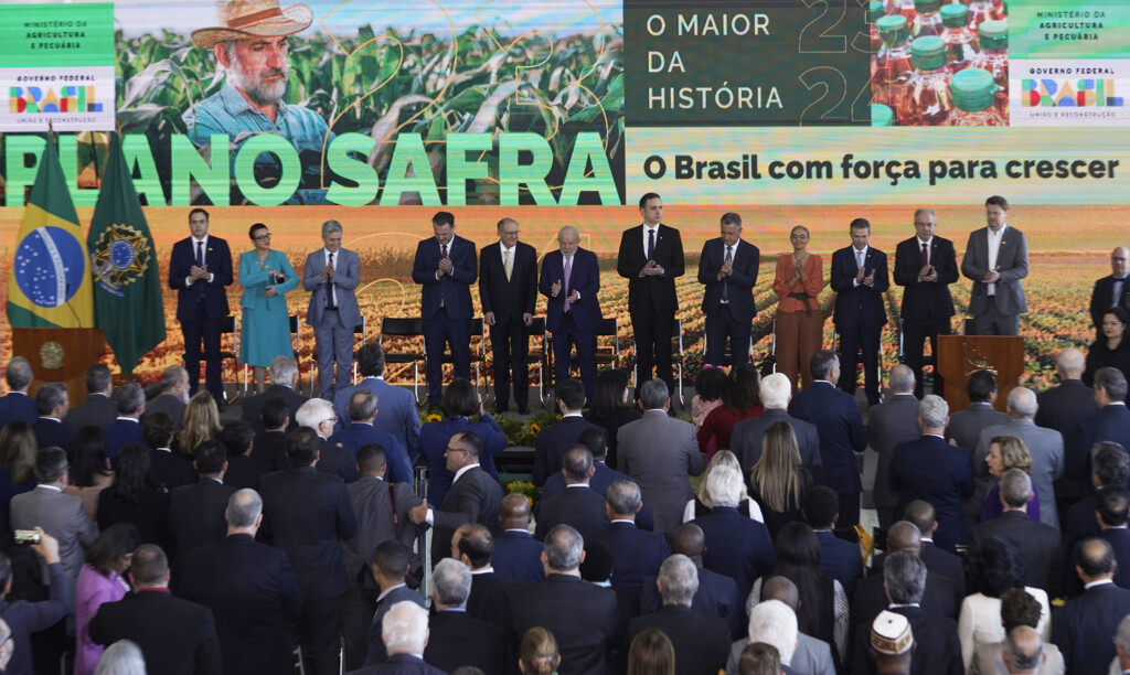 作付計画発表セレモニー（２７日、Ministério do Meio Ambiente e Mudança do Clima）
