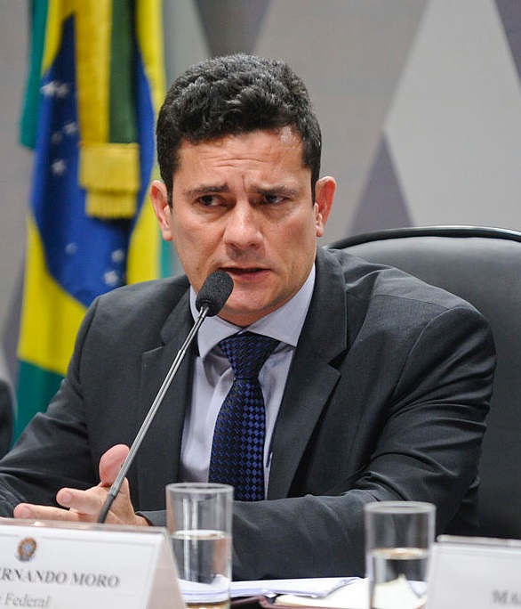 連邦地裁判事時代のモロ（２０１５年、Foto: Marcos Oliveira/Agência Senado）