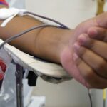 献血ルームで（©davidyson Damasceno/Agencia Brasil）