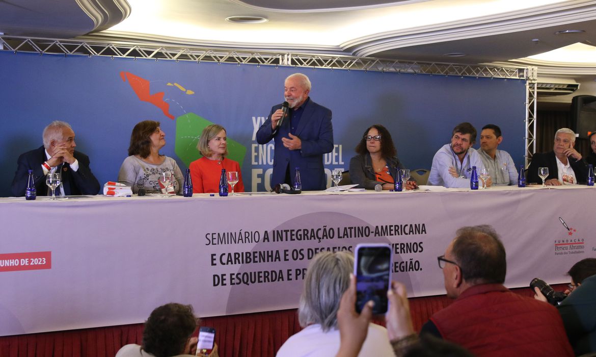 ６月２９日のルーラ大統領（Valter Campanato/Agencia Brasil）