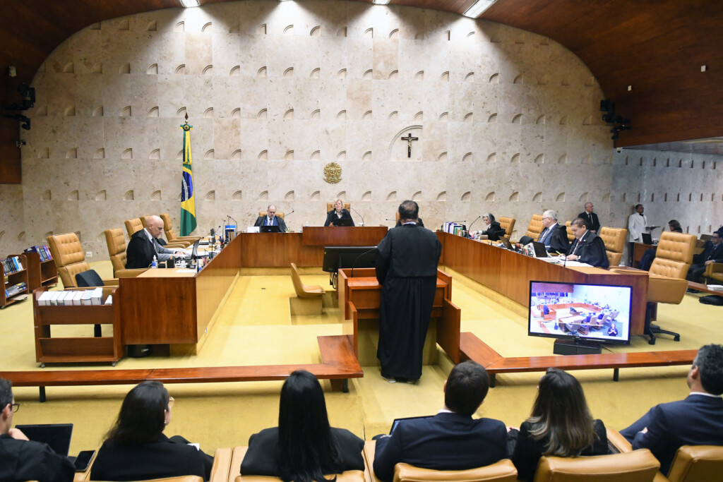 最高裁大法廷の様子（Foto: Carlos Moura/SCO/STF）