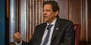 ハダジ財相（Diogo Zacarias/Ministéiro da Fazenda/Divulgação/CP）