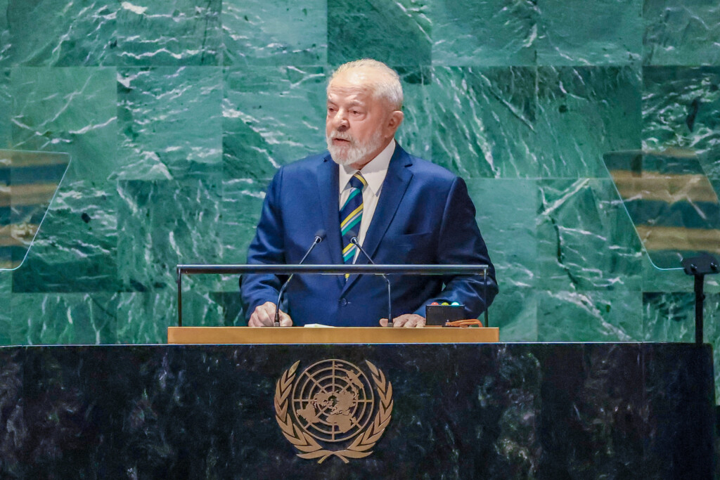 国連総会でのルーラ大統領（Ricardo Stuckert / PR）