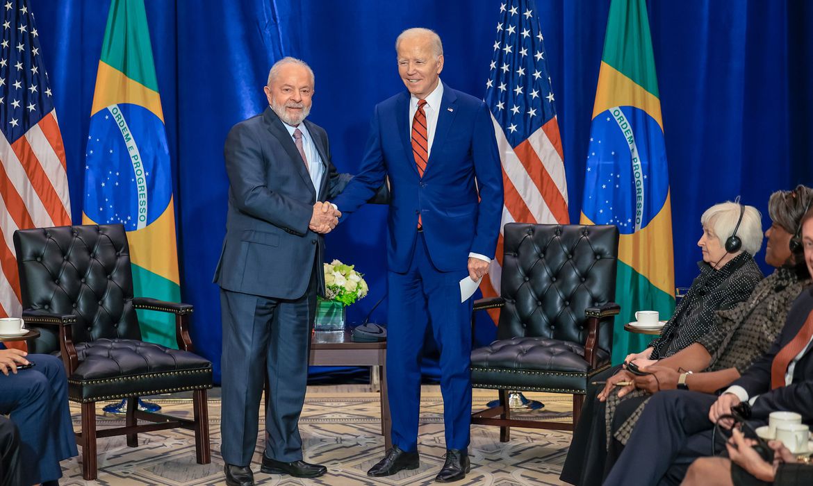 ルーラ大統領とバイデン大統領(Ricardo Stuckert/PR)
