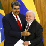 ６月末、ベネズエラのマドゥーロ大統領とルーラ大統領（Foto: Marcelo Camargo/Agência Brasil）