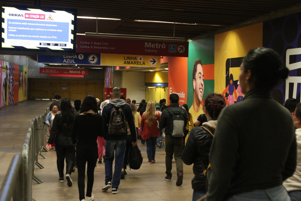 ３日のルス駅（Rovena Rosa/Agencia Brasil）